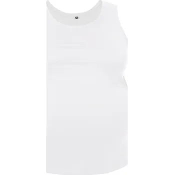 Pánské tílko Miners Mate supersize Nadměrné tílko Unisex - Bílá | 5XL