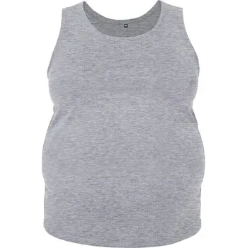 Pánské tílko Miners Mate supersize Nadměrné tílko Unisex - Šedý melír | 7XL