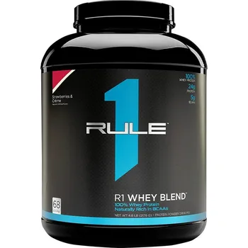 Protein Rule1 Whey Protein (2176 g, Jahoda a krém)
