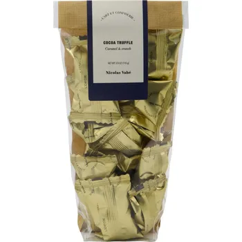 Čokoláda Nicolas Vahé Čokoládové lanýže s karamelem 110 g