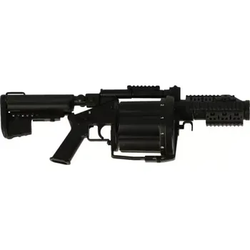 Doplněk k figurce Zbraň pro 1/6 figurky MGL 140 Grenade Launcher (Black)
