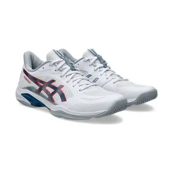 Pánská sálová obuv Asics BLADE FF 2 26 Sálová obuv WHITE / MAKO BLUE, UK 10,5, EU 46, US 11,5, 29 cm
