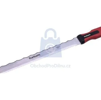 Pracovní nůž Nůž na minerální vatu a izolační hmoty, FORTUM nerez, 470/280 mm, balení 1 ks