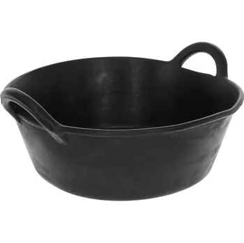 Chov hospodářského zvířete BRAVSON GROUP s.r.o. Pryžový krmný a napájecí žlab KERBL 323463 - objem 20l, výška 18cm, průměr 48cm + Past na myši dřevěná v hodnotě 29,-