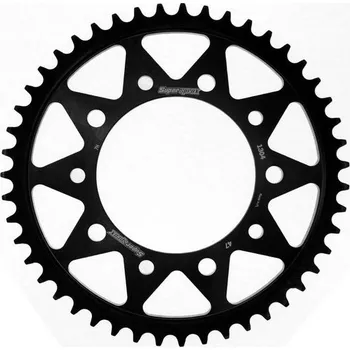 Řetězová sada pro motocykl SUPERSPROX Řetězová rozeta SUPERSPROX RFE-1304:47-BLK černý 47 zubů, 525