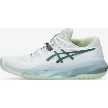 Dámská obuv ASICS Dámské tenisové boty na všechny povrchy Gel Resolution X 39,5 BÍLÁ|ZELENÁ