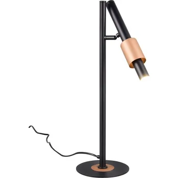 Čtecí lampička Černá/v bronzové barvě LED stolní lampa (výška 50 cm) Ikaris – Trio Select ID_1811180