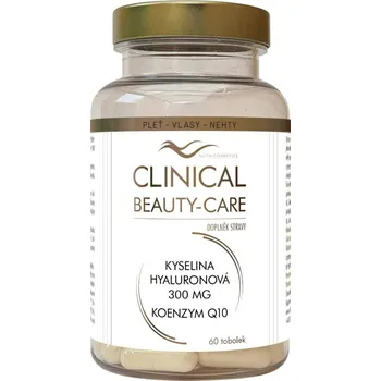 Clinical Nutricosmetics Beauty-Care kyselina hyaluronová 300 mg + Q10 60 tob.