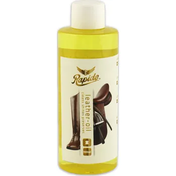 Přípravek pro údržbu obuvi Rapide Leather-Oil na ošetření kůže bezbarvá