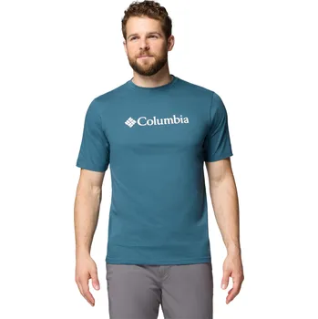 Pánské tričko Columbia CSC Basic Logo™ Short Sleeve M 1680053429 - everblue/gem columbia 9in XXL