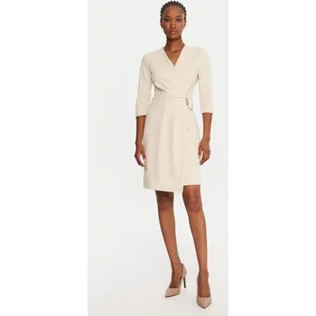 Dámské oblečení Rinascimento Koktejlové šaty CFC0020071002 Béžová Regular Fit XS