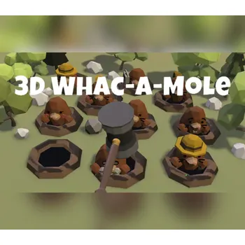 Počítačová hra 3D Whac-A-Mole