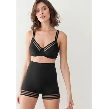 Stahovací kalhotky Zeštíhlující kalhotky panty, intenzivní stažení černá 46