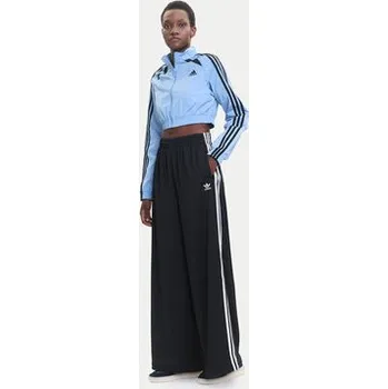 adidas Teplákové kalhoty adicolor Satin IU2520 Černá Wide Leg 36