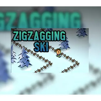 Počítačová hra ZigZagging Ski