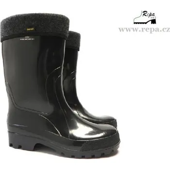 Dámské holínky DEMAR GRANDER LUX zateplené holínky černé 42