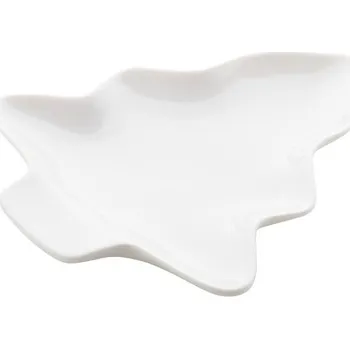 Vánoční dekorace Vánoční Miska Jokkmokk, Stromek - Bílá