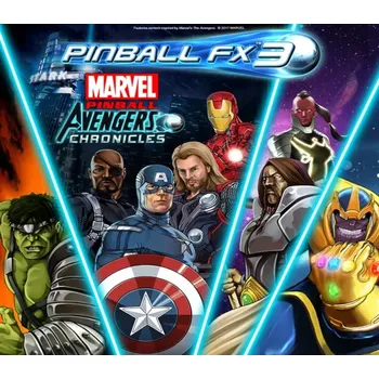 Počítačová hra Pinball FX3 - Marvel Pinball - Avengers Chronicles DLC