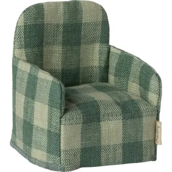 Dětské zboží Maileg Křeslo pro myšky Maileg Green Check