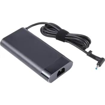 Adaptér k notebooku DeTech Napájecí adaptér pro HP, 19.5V, 10.3A, 200W - kulatý konektor (4.5 x 3.0)