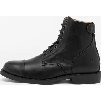 Jezdecká obuv FOUGANZA Jezdecká kožená šněrovací perka Paddock 560 36