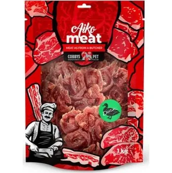 Pamlsek pro psa Cobbyspet AIKO Meat měkké kachní kroužky 1kg