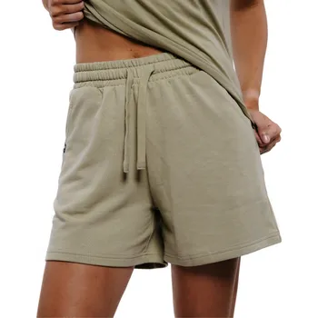 Dámské kraťasy Dámské teplákové kraťasy AUTHORITY-TS-MIMA W olive Zelená L