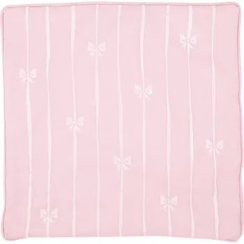 Povlak na dekorativní polštářek GREEN GATE Bavlněný povlak na polštář Dolobella Pale Pink Embroidery 50 x 50 cm