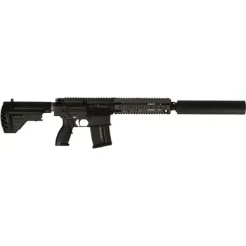 Doplněk k figurce Zbraň pro 1/6 figurky 7,62mm MR308 Assault Rifle (Black)