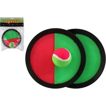 plyšák Lambáda Catch ball hra s míčkem 2 barvy v sáčku