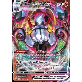 Karetní hra Pokémon FST 040/264 Chandelure VMAX - Fusion Strike