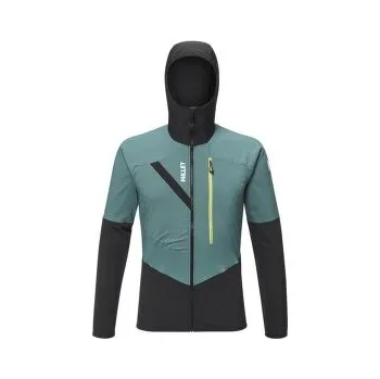Pánská větrovka Millet RUTOR AIR HOODIE MEN BOTTLE/BLACK zelená M