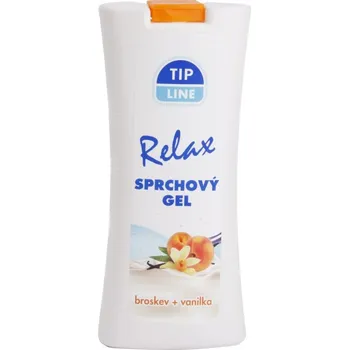 Sprchový gel TIP LINE Sprchový gel 500ml broskev a vanilka