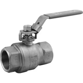 Vodovodní kohout Kulový kohout dvoudílný s aretací, DN40, G6/4", PN63, DIN3202 M3