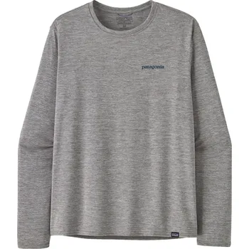 Pánské oblečení Triko PATAGONIA M L/S CAP COOL DAILY GRAPHIC SHIRT-WATER Man velikost XL