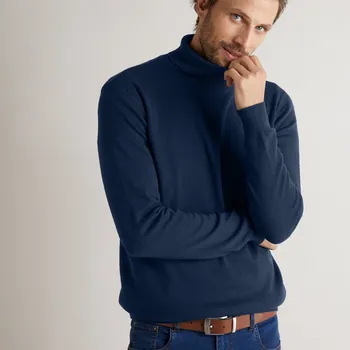 Pánský svetr Rolák s 80 % vlny nám.modrá 117/126 (XXL)