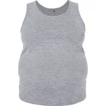 Miners Mate supersize Nadměrné tílko Unisex - Šedý melír | 8XL