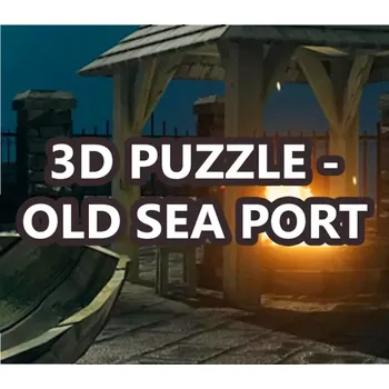 Počítačová hra 3D PUZZLE - Old Sea Port