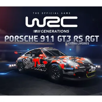 Počítačová hra WRC Generations - Porsche 911 GT3 RS RGT Extra liveries DLC