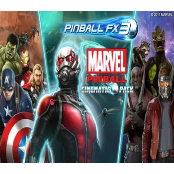 Počítačová hra Pinball FX3 - Marvel Pinball - Cinematic Pack DLC