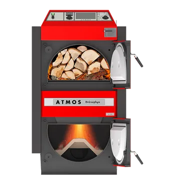 Kotel Atmos DC 25 S - 27kW, zplynovací, pravý