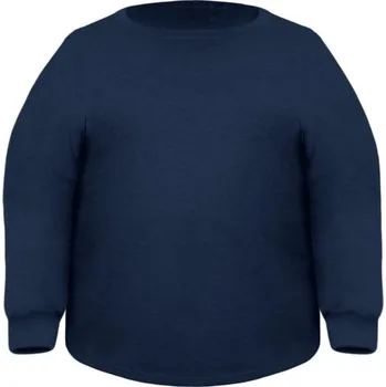 Pánská mikina Miners Mate supersize Nadměrná mikina bez kapuce Unisex - Námořní modrá | 4XL