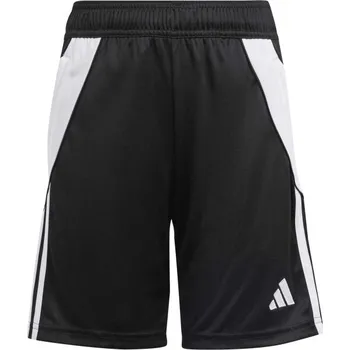 Dětské fotbalové šortky adidas TIRO24 SHORTS Y 164 Černá, Bílá
