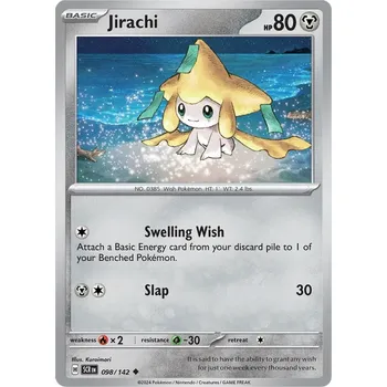 Karetní hra Jirachi 098/142 - Stellar Crown Typ karty: Reverse Holo