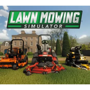 Počítačová hra Lawn Mowing Simulator