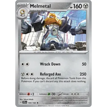 Karetní hra Melmetal 104/142 - Stellar Crown Typ karty: Holo