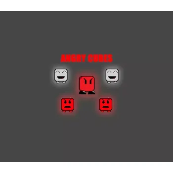 Počítačová hra Angry Cubes