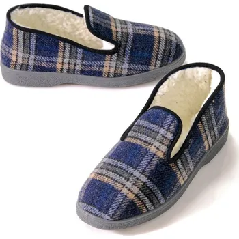 Pánské žabky Pohodlné pánské bačkory námořnická modrá 46