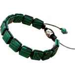 Malachit náramek pletený přírodní kámen…