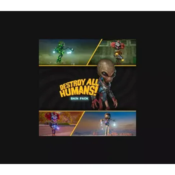Počítačová hra Destroy All Humans! - Skin Pack DLC